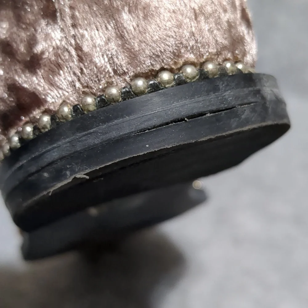 Free People x Farylrobin Velvet Florence Flats Size 7 - Picture 8 of 11